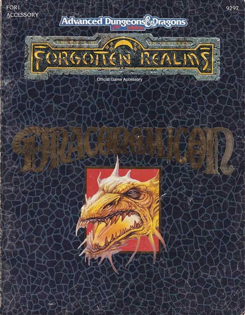 Advanced Dungeons & Dragons 2nd Edition - Forgotten Realms - Draconomicon (B Grade) (Genbrug)